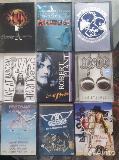Музыкальные dvd диски