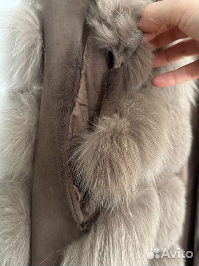 Меховая жилетка писец