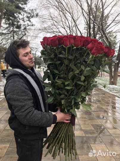 Метровые розы