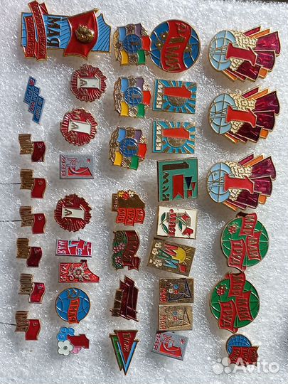 Значок 1 Мая