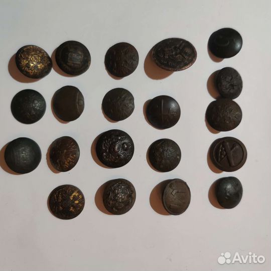 Старинные пуговицы
