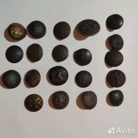 Старинные пуговицы