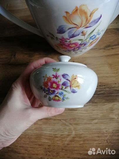 Сахарница фарфор гдр