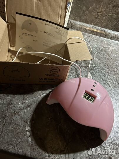 Уф лампа для ногтей