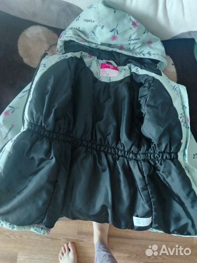 Куртка детская демисезонная 122 для девочки