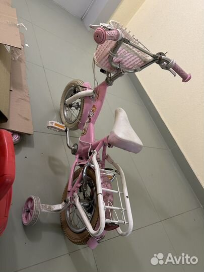 Велосипед детский 4 колесный