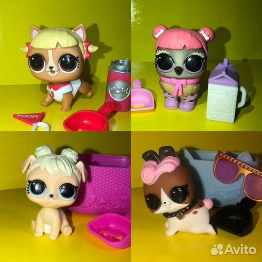 Lol pets Cheer-rara,pets Stage owl,pets Bow wow