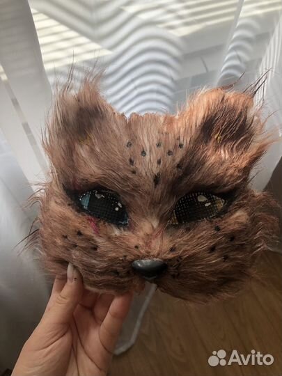 Маска для квадробики кот