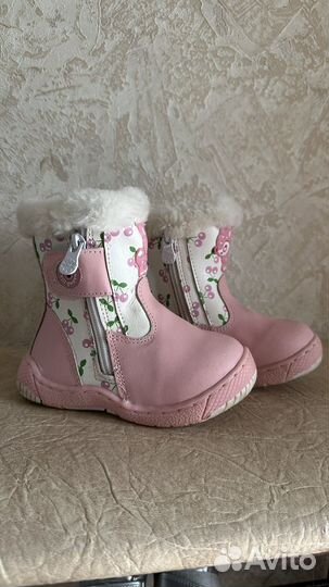 Ботинки зимние для девочки