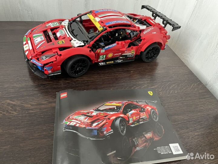 Lego Technic 42125 ferrari 488 GTE
