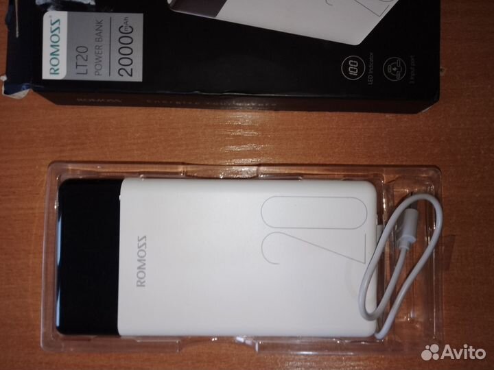 Повербанк romoss 20000 mAh