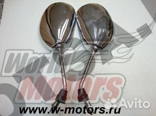 Зеркала 010-А бобовидное хром d8