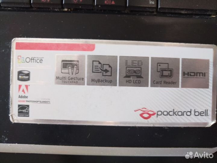 Ноутбук на запчасти работает