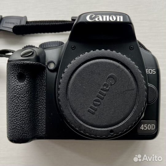 Зеркальный фотоаппарат Canon EOS 450D (комплект)