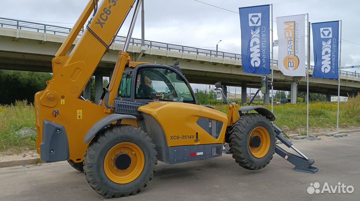 Телескопический погрузчик XCMG XC6-3514K, 2024