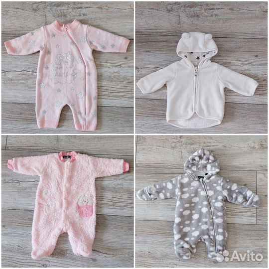 Вещи пакетом для девочки 56 62