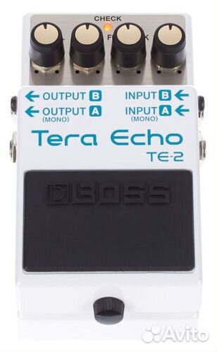 Boss TE-2 Tera Echo педаль новая