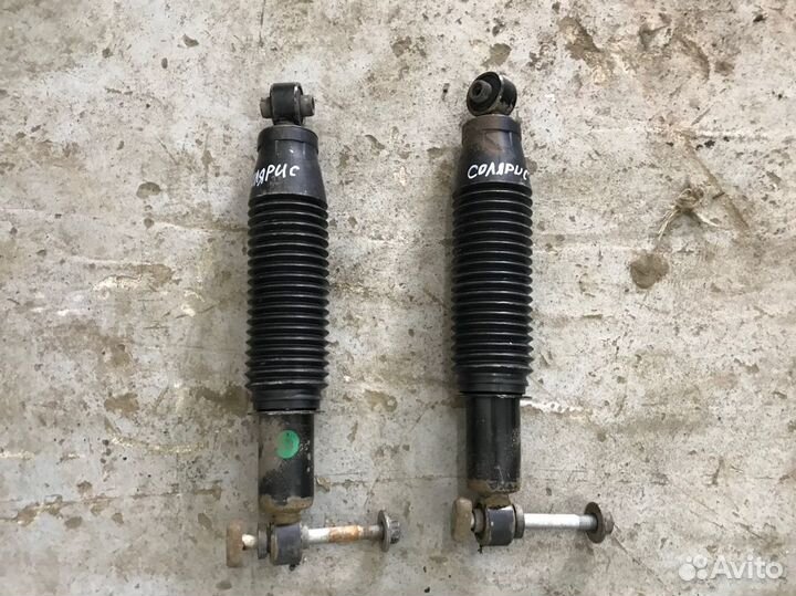 Задние амортизаторы Hyundai Solaris