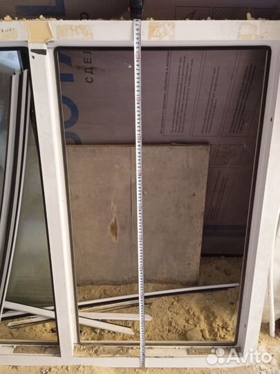 Окна пластиковые бу глухое