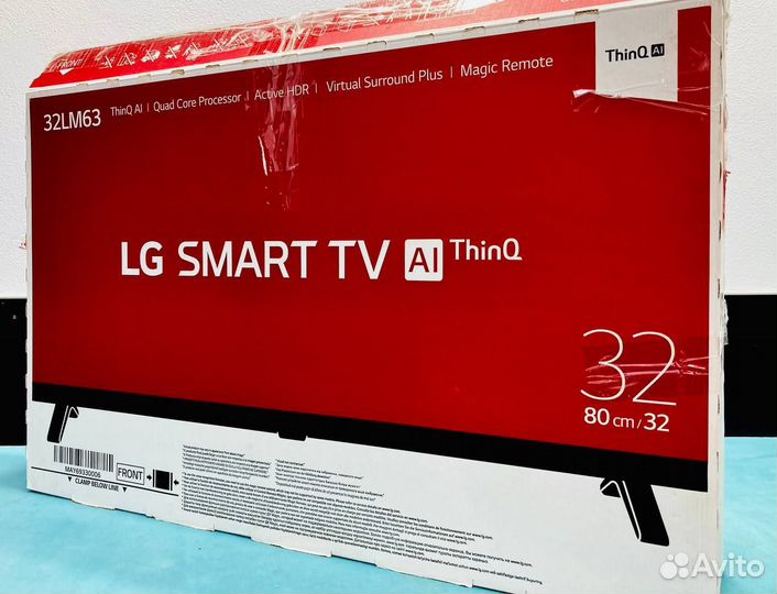 Смарт телевизор LG 32LM6350PLA