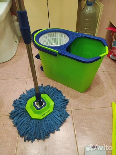 Швабра с ведром и отжимом