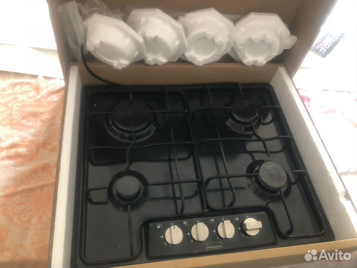 Газовая варочная панель 4 конфорки