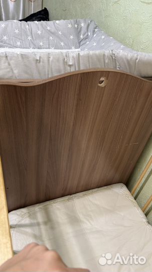 Детская кроватка с комодом трансформер