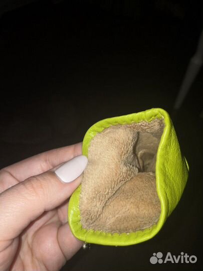 Перчатки кожаные