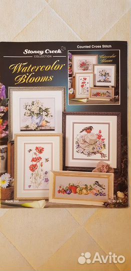 Book 355 Watercolor Blooms Stoney Creek схема