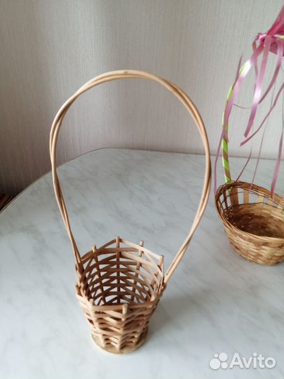 Декоративные корзиночки для цветов набор