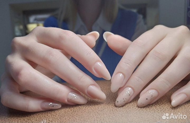 Маникюр, педикюр с покрытием