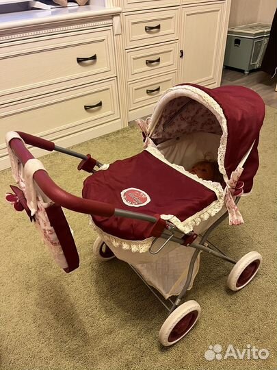 Коляска для кукол Decuevas с куклой Antonio Juan