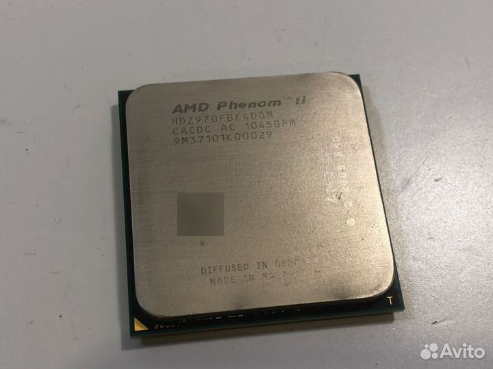 Процессор AMD Phenom II X4 970 Black Edition