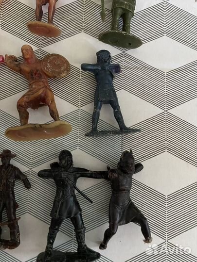 Раненые солдатики СССР пластик