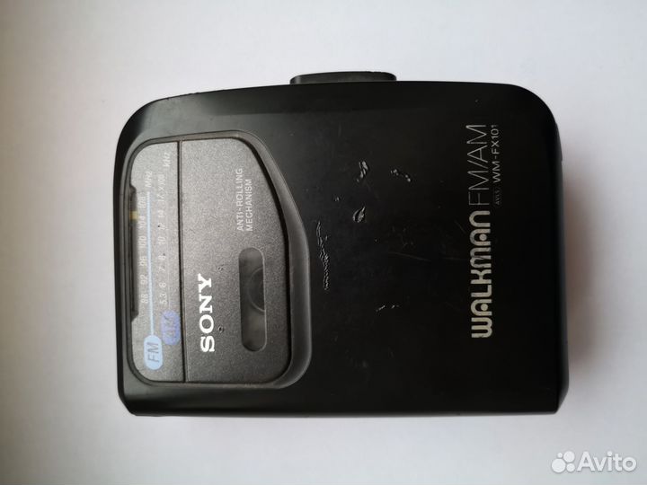 Кассетный плеер sony wm-fx101