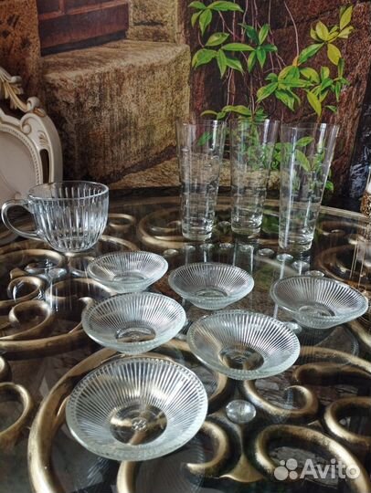 Посуда стеклянная