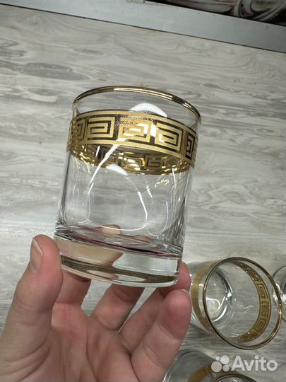 Набор из стаканов (3шт.) и креманок (2шт.)