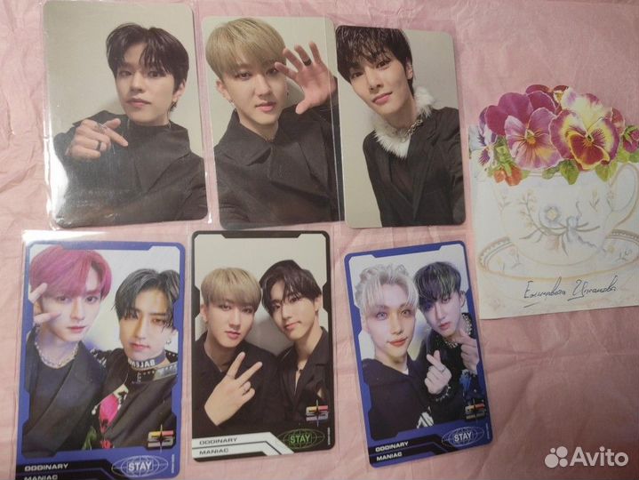 Карты stray kids oddinary