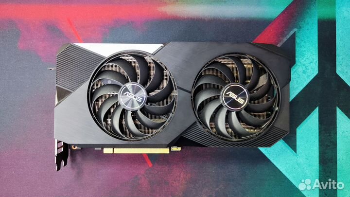 Видеокарта Asus RTX 3060 Ti Dual V2 OC 8 Gb