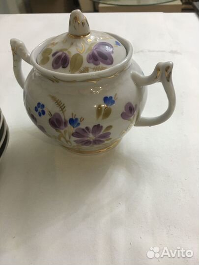 Чайный сервиз вербилки СССР