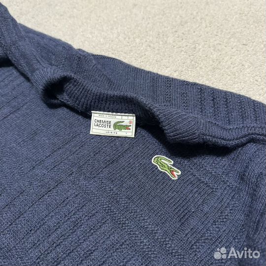 Свитер Lacoste Made in France Vintage оригинал