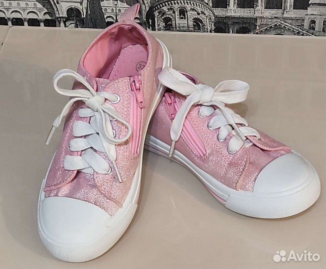 Кеды для девочки 33 размер