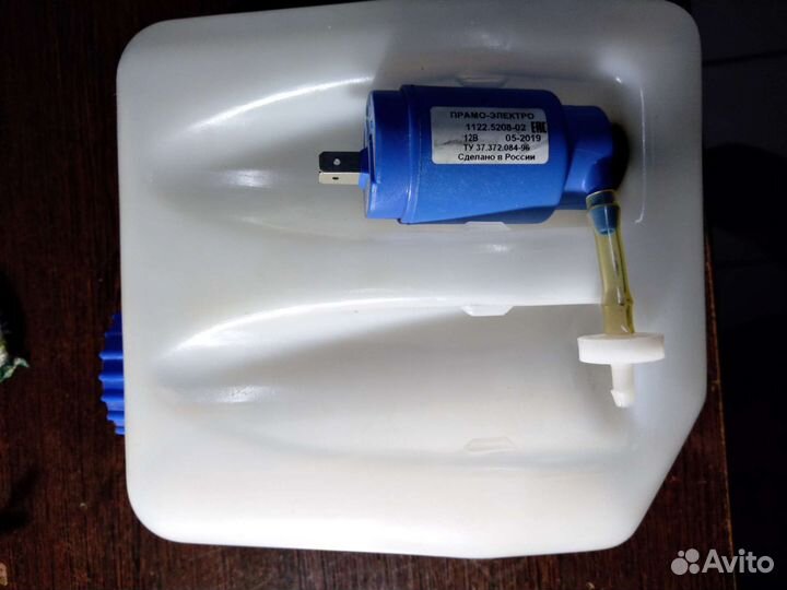 Мотор, омыватель