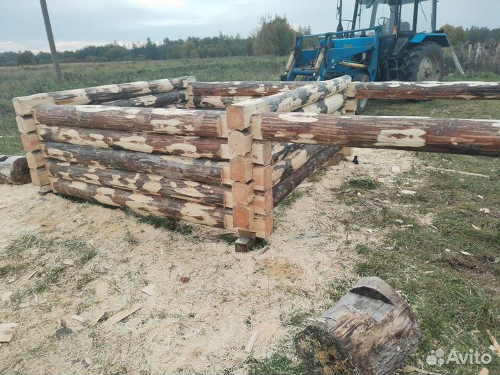 Сруб бани 3х3