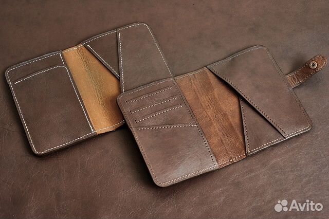 Обложка на паспорт натур. кожа ручная работа