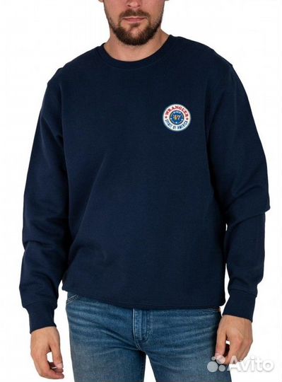 Толстовка свитшот Wrangler crew р Xl и 2XL новая с