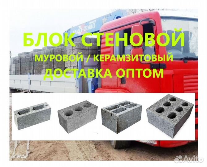 Керамзитоблоки –Доставка по звонку