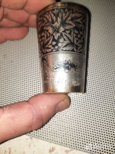 Стопка серебро СССР