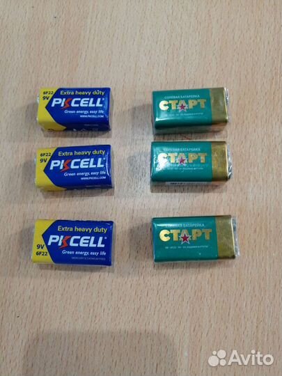 Батарейка крона 9v