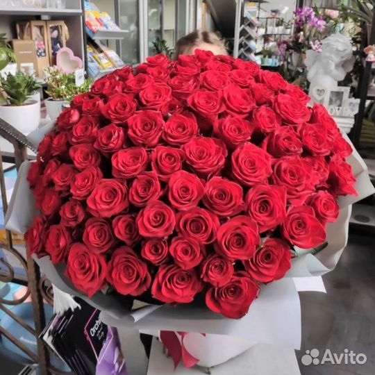 XXL Букеты из Красных Роз